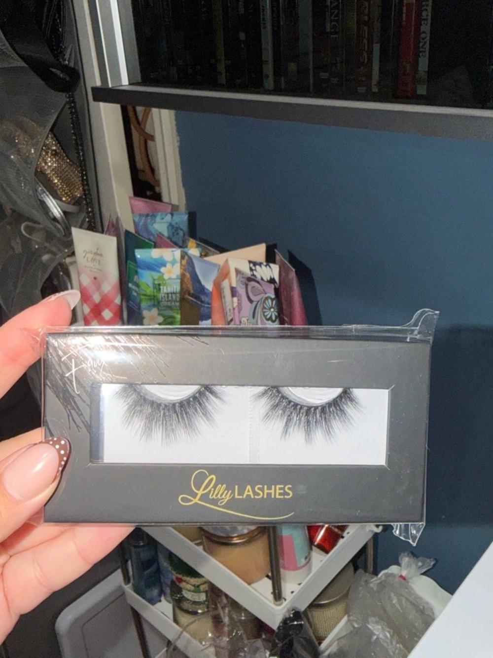 Lilly Lashes 3D Faux Mink False Eyelashes - Black